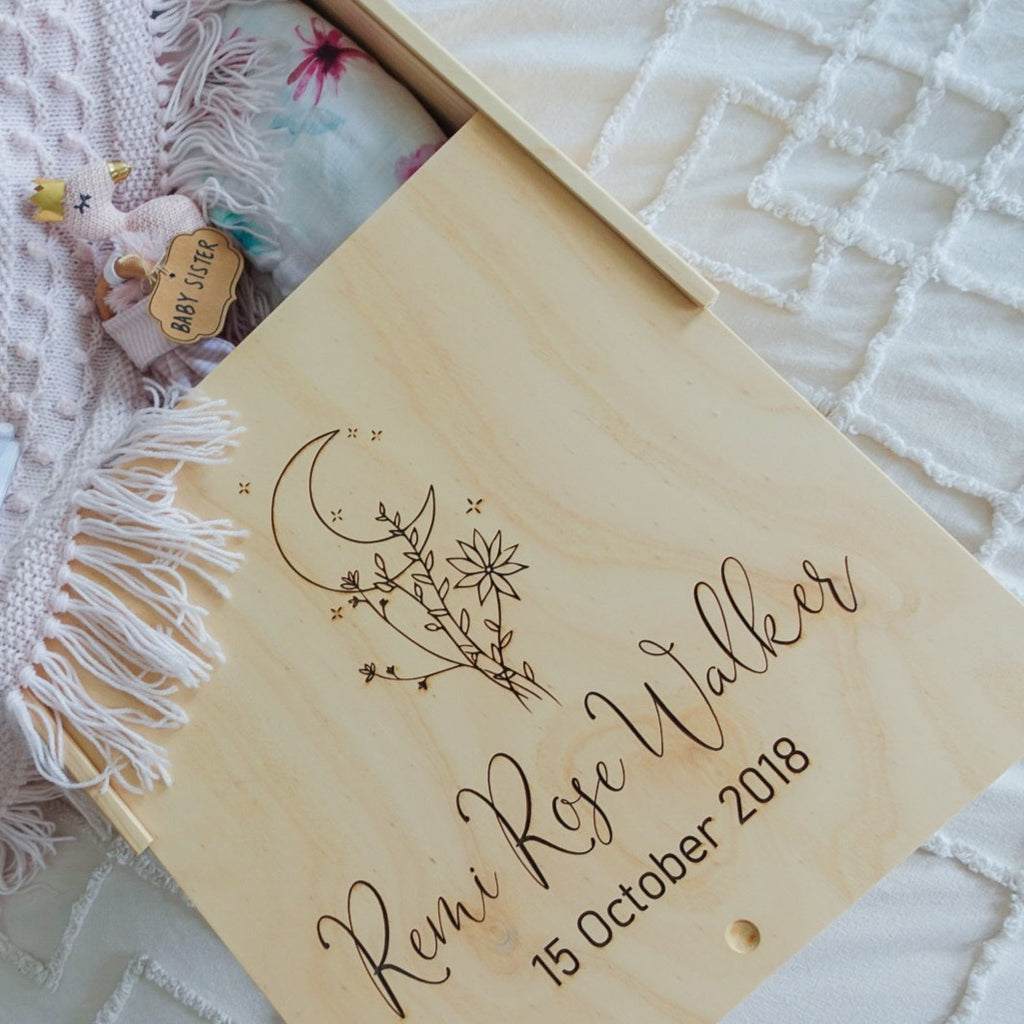 Wooden Keepsake Box
