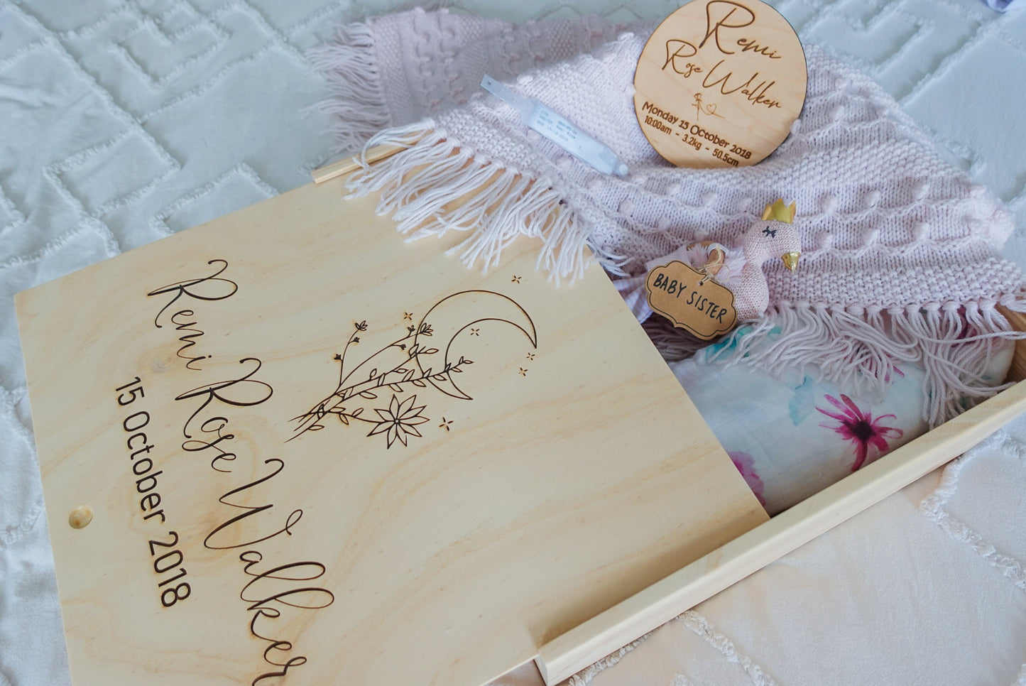 Wooden Keepsake Box