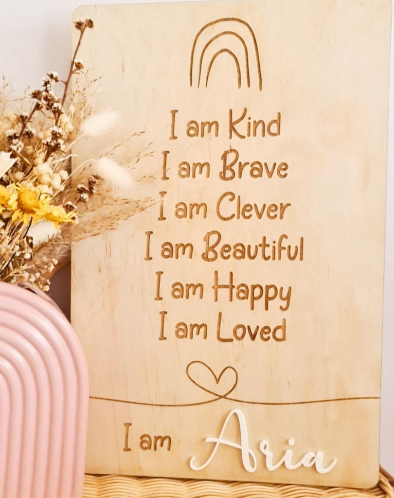 Personalised Affirmation Board
