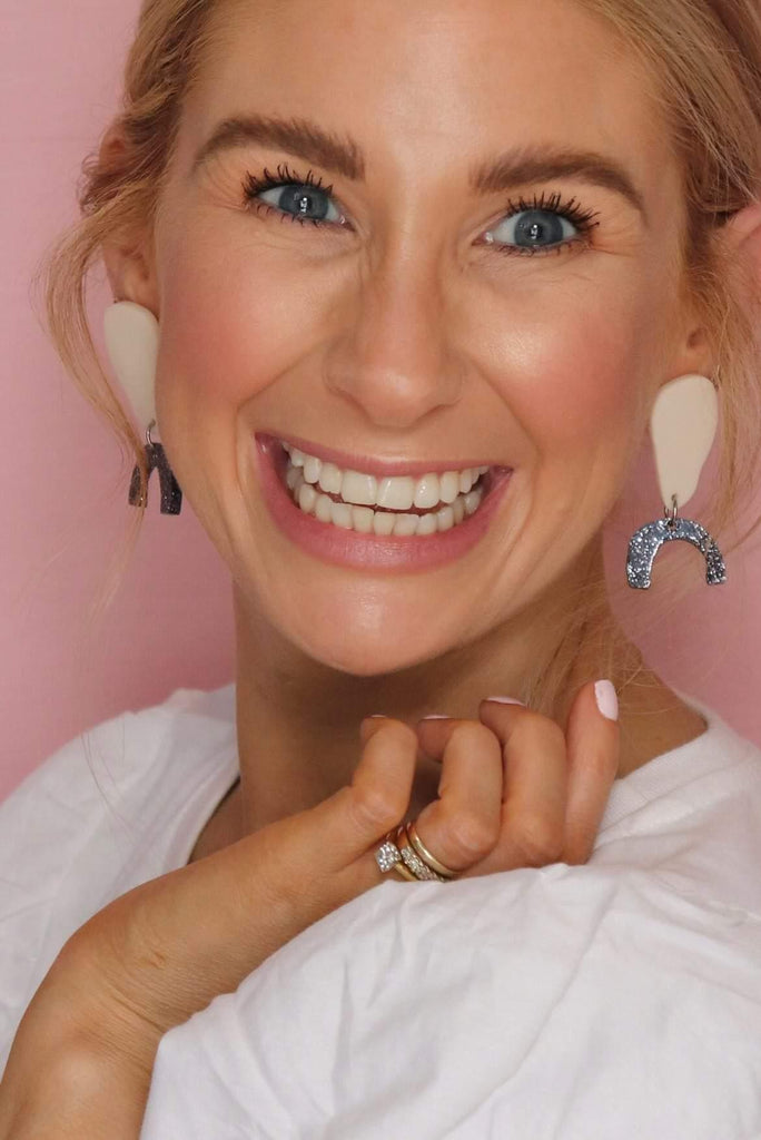 'Earth' Earrings - Midnight