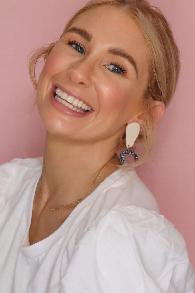 'Earth' Earrings - Midnight