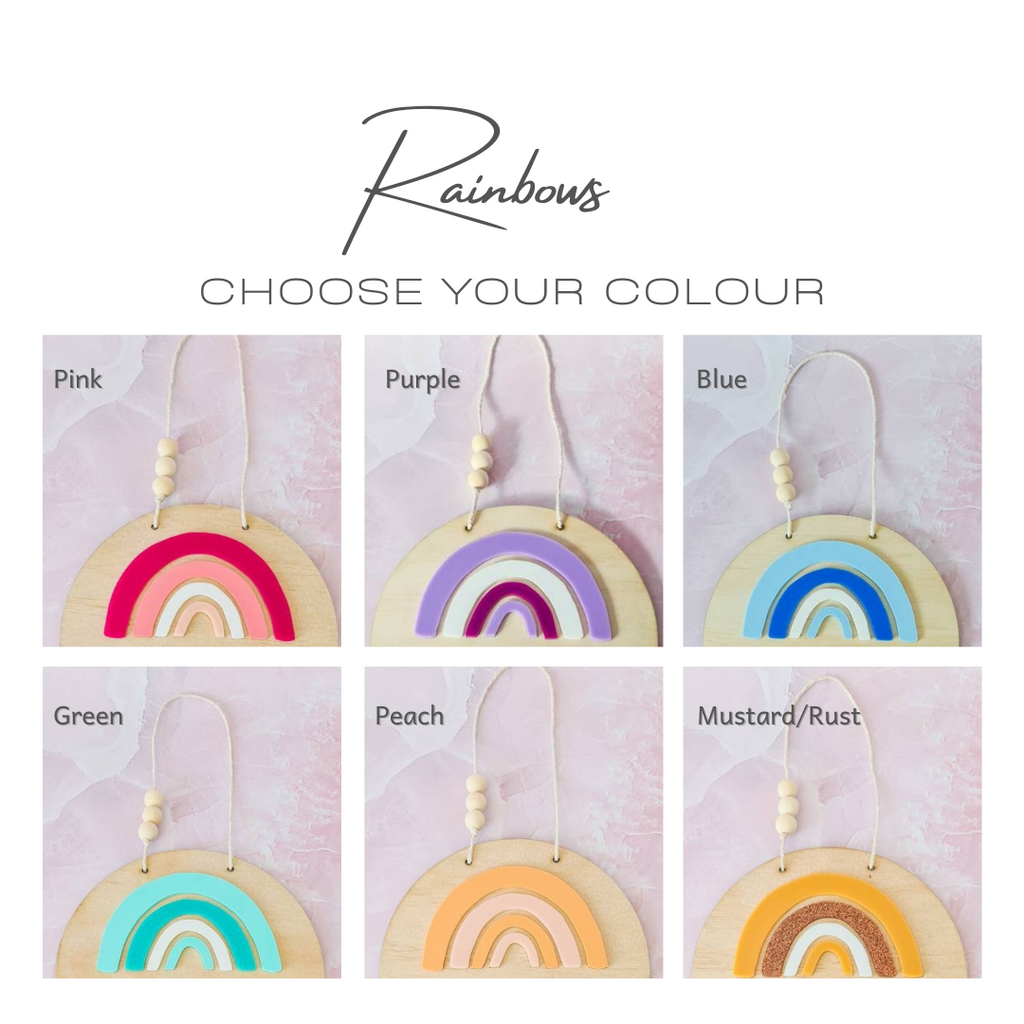 Personalised Classroom Plaque (6 Colour choices) ◽ 3D Rainbow Name Plaque ◽ Teacher's Sign ◽ Teacher Gift