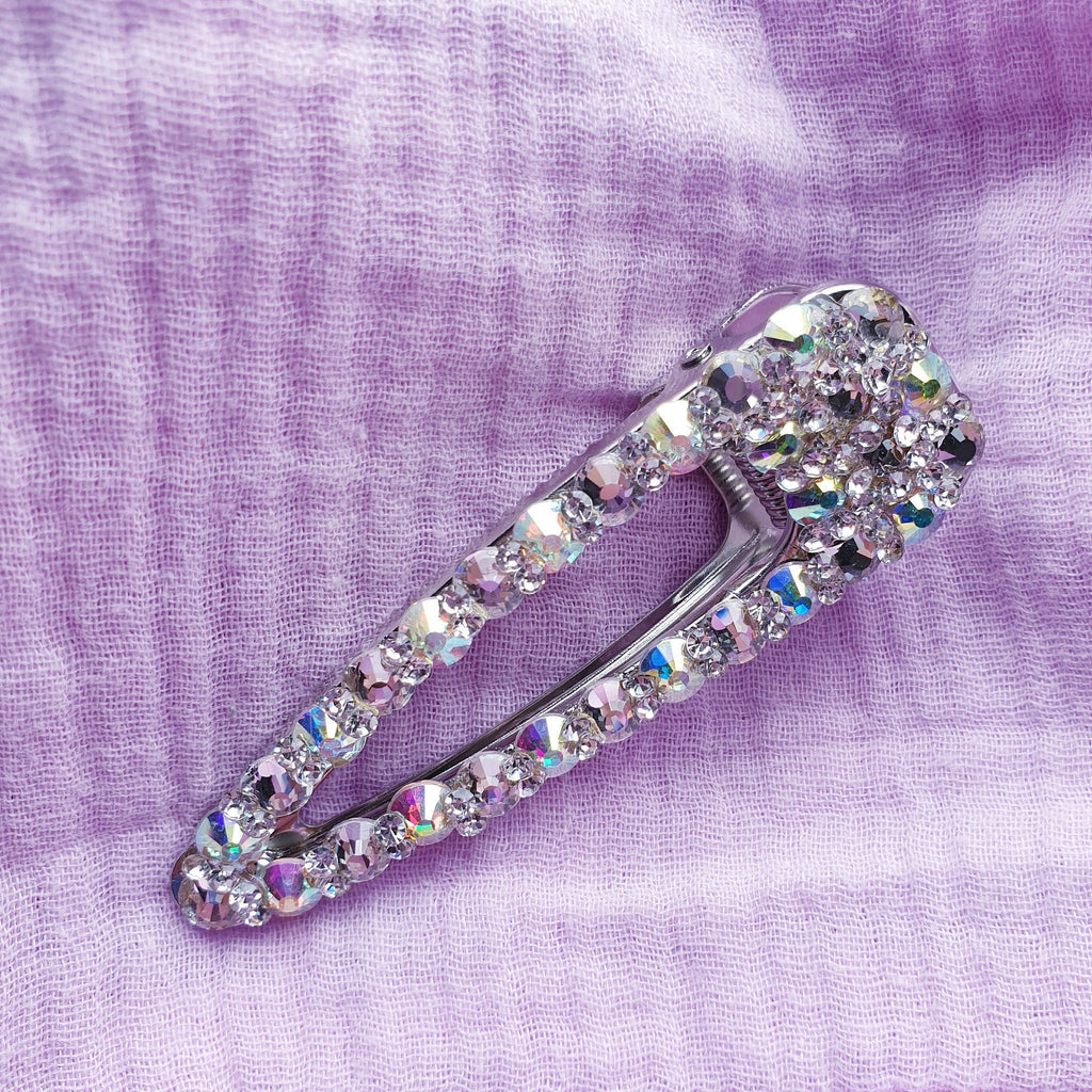 Large Diamante Rhinestone Hair Clip
