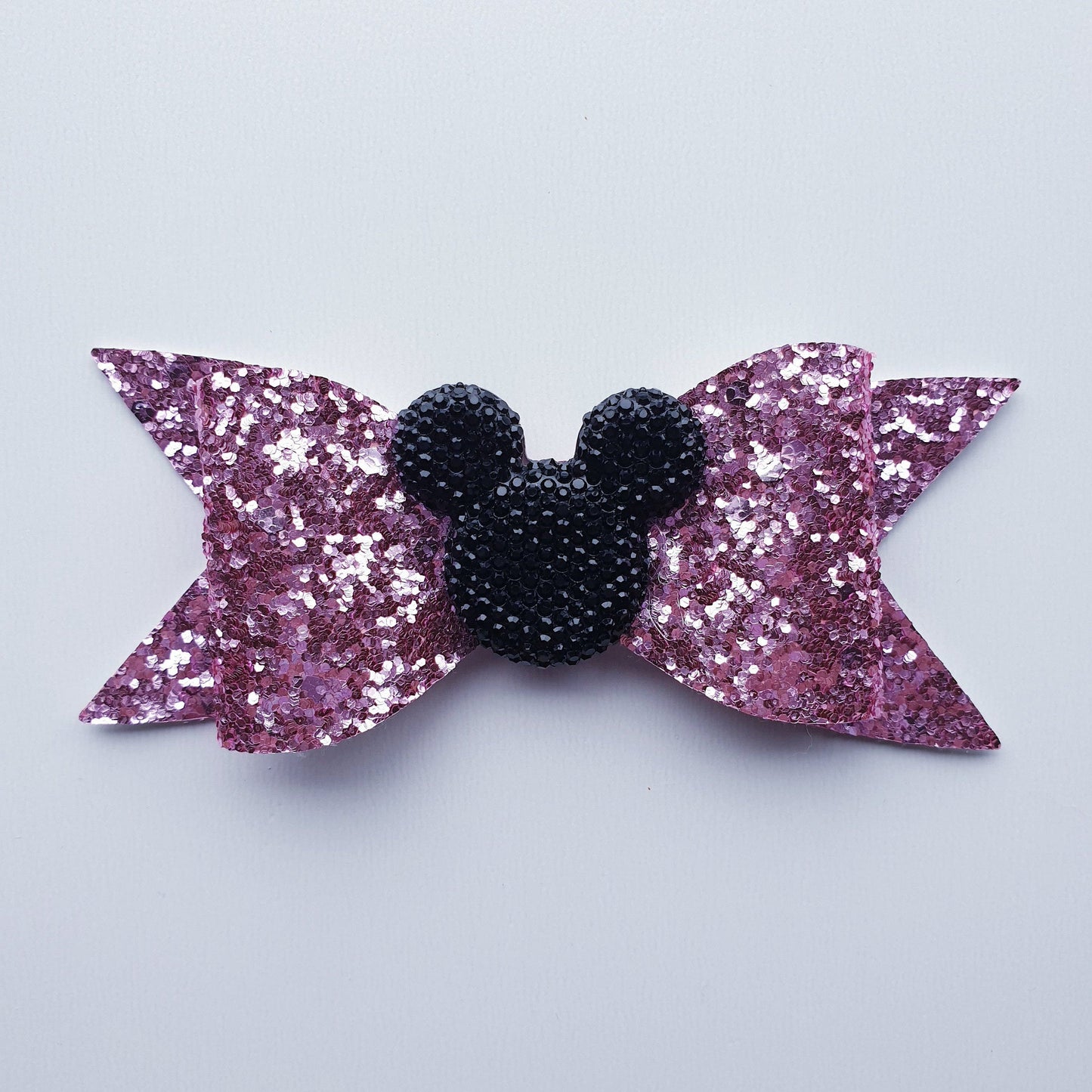 Sparkly Bow Minnie Hair clip - Minnie Mouse