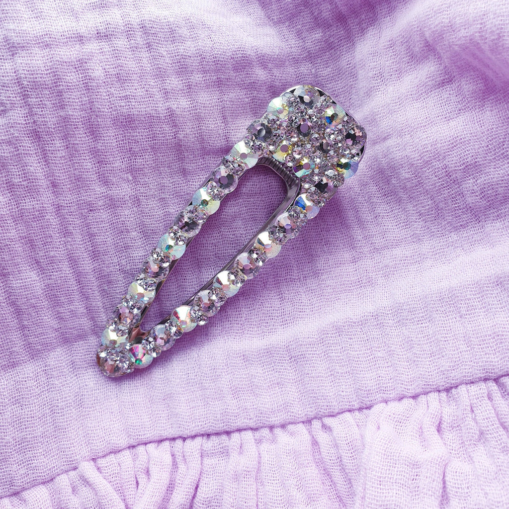 Large Diamante Rhinestone Hair Clip