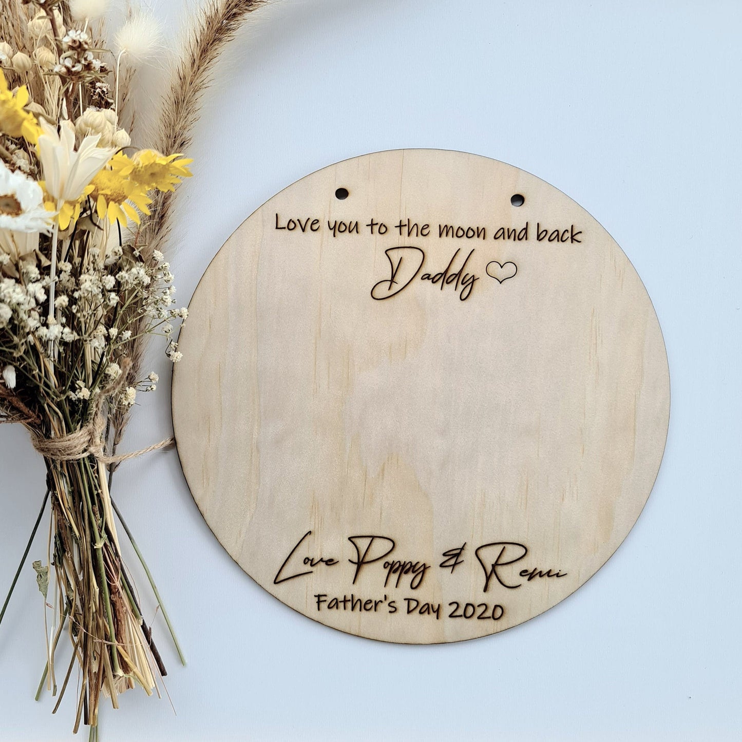 Qty 2 Father's Day Plaques ◽ Wall Hanging ◽ Dad's Day ◽ Dad ◽ Daddy ◽ Daddy's Day ◽ Grandpa ◽ Grandad