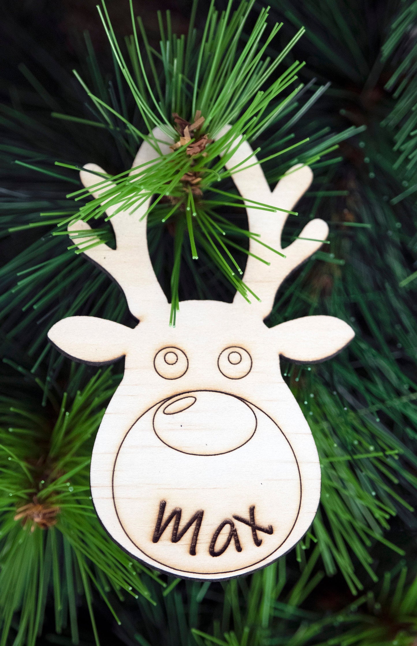 Christmas Place Settings ◽ Reindeer Table Decorations ◽ Name Place Cards ◽ Personalised Timber Place Cards