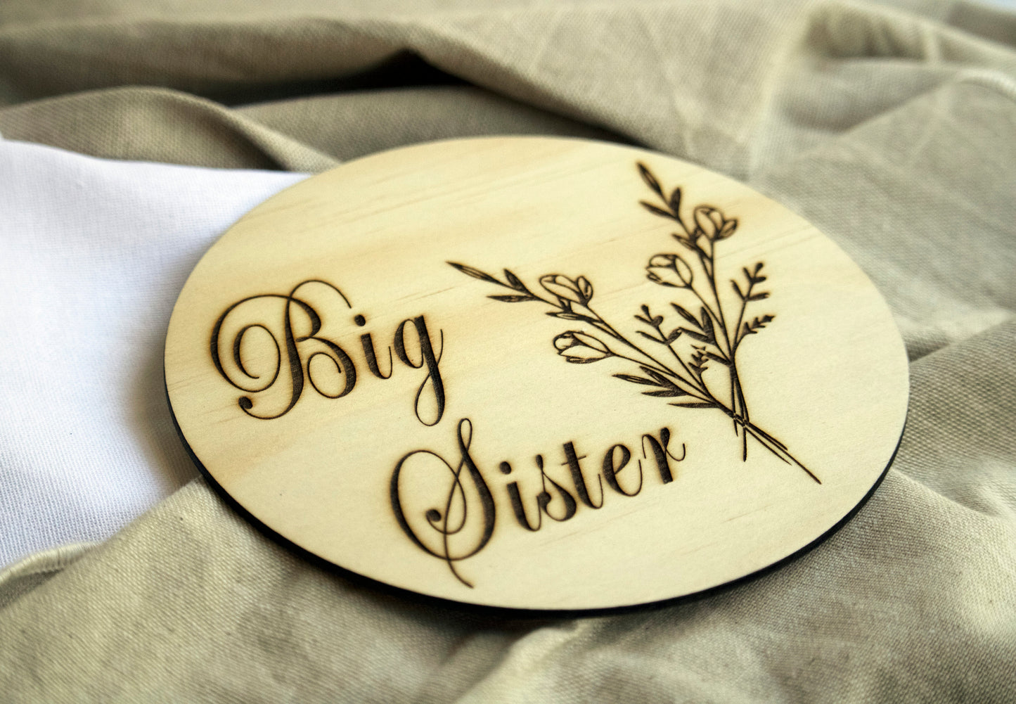 Big Brother / Sister Plaque ◽ Pregnancy Announcement ◽ Timber Birth Announcement ◽ Nursery Decor